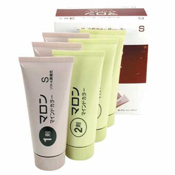 アン マロンマインドカラー（3本入） S（ソフトな黒褐色） 70g×3+70g×3