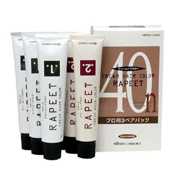 イリヤ ラピートクリームヘアカラー レギュラータイプ 40N 60g×3+60g×3