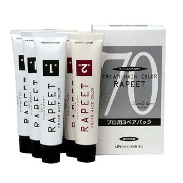 イリヤ ラピートクリームヘアカラー レギュラータイプ 70 60g×3+60g×3