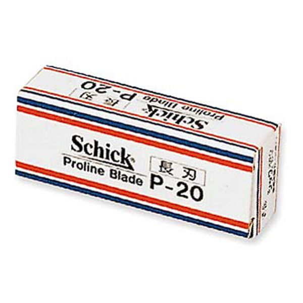 シック プロライン用替刃 長刃 P-20 20枚入