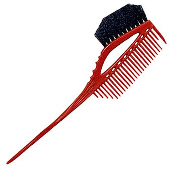 Y.S.パーク YS-640 ヘアカラーコーム＆ブラシ レッド