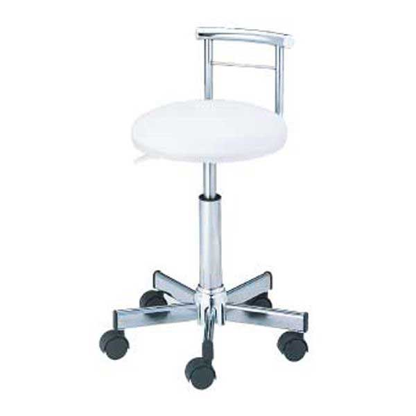 ＮＷカッティングチェアー（背付） ホワイト