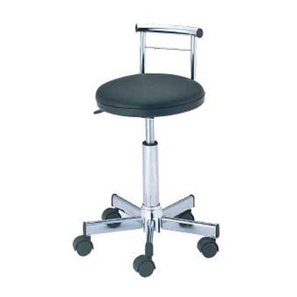 ＮＷカッティングチェアー（背付） ブラック