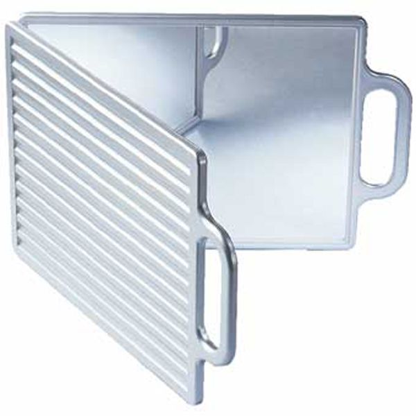 リビエール Y-4505 角型バックミラー シルバー