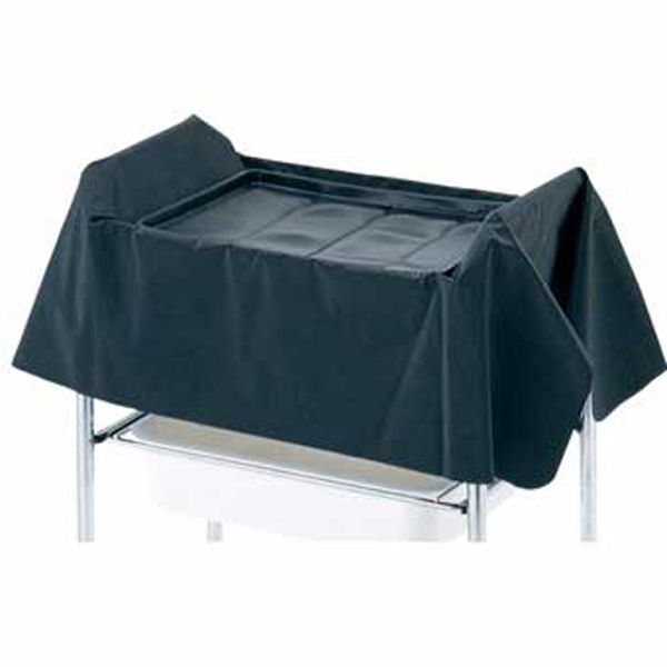 ヘアダイワゴンマット 黒