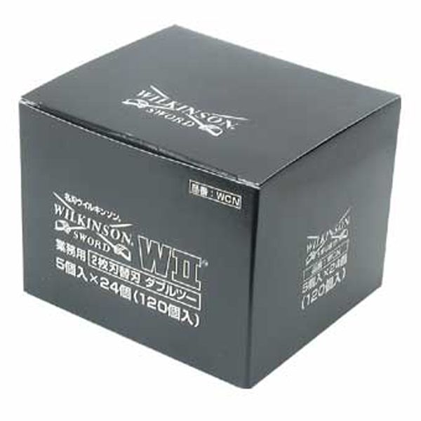 ウィルキソン　Ｗ2　2枚刃替刃 5枚×24個