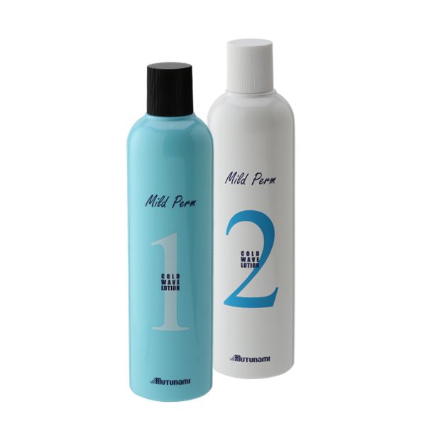 ムツナミ マイルドパーマ 1剤・2剤各400ml