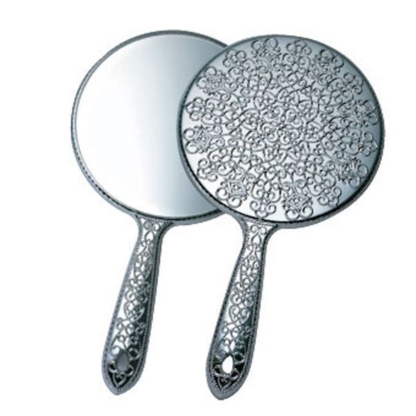 リビエール Y-13 メッキハンドミラーL シルバー