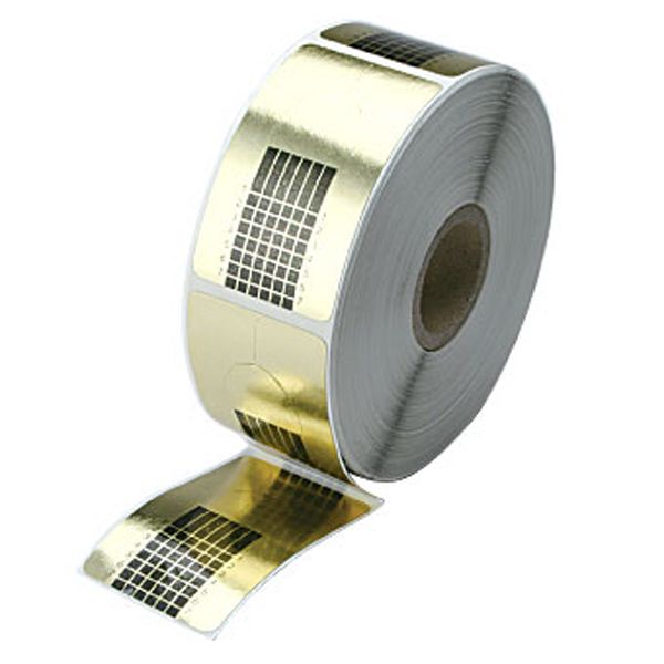 ネイルフォーム ゴールド 500枚入