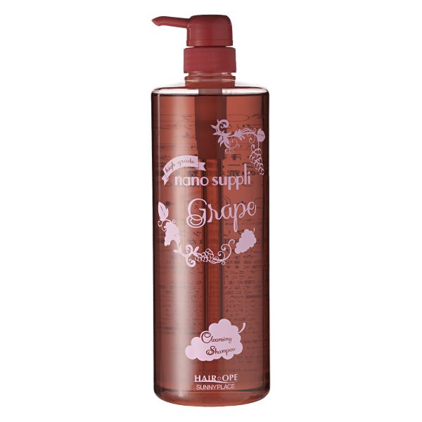 サニープレイス ヘアオペ ナノサプリクレンジングシャンプー グレープ（GR）  1L
