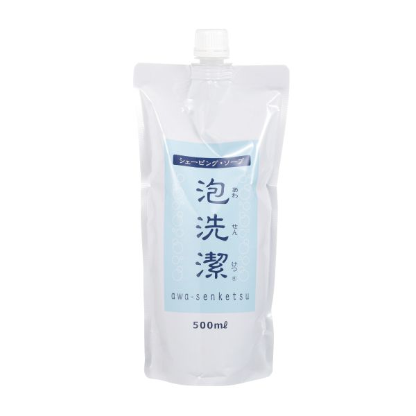 ワイマック 泡洗潔 シェービングソープ レフィル 500ml