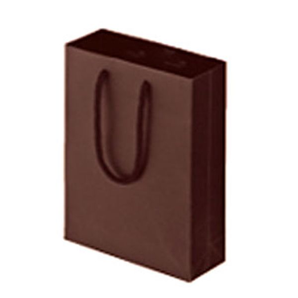 マットコート手提げ袋 10枚入 SS(ブラウン )