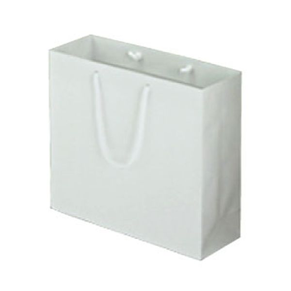 マットコート手提げ袋 10枚入 M(ホワイト )