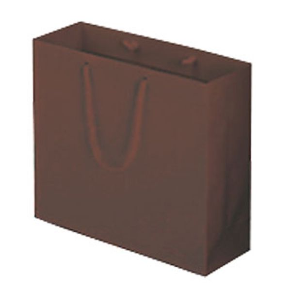 マットコート手提げ袋 10枚入 M(ブラウン )