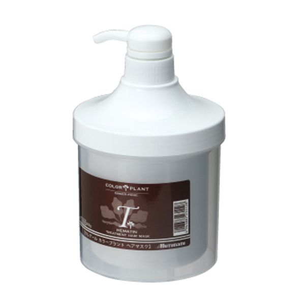 ムツナミ クレアール カラープラント ヘアマスク  ポンプ 600g