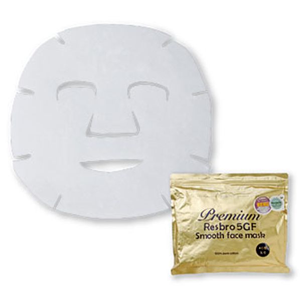 レスブロ5GFスムースフェイスマスク 40枚入×3