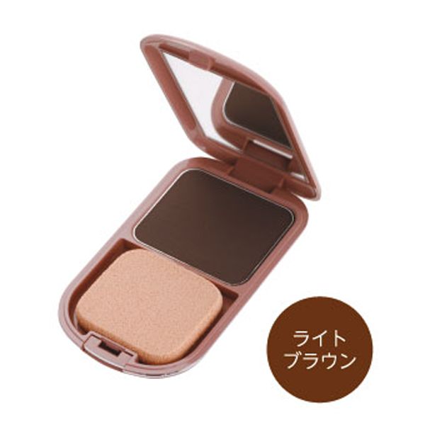イリヤ 彩ヘアファンデーション(パフ付) ライトブラウン 13g
