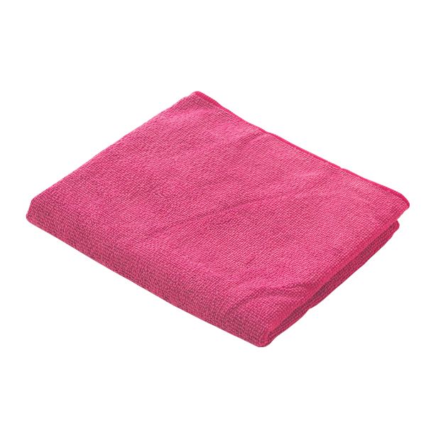 タオルマイクロファイバー ショッキングピンク 10枚入