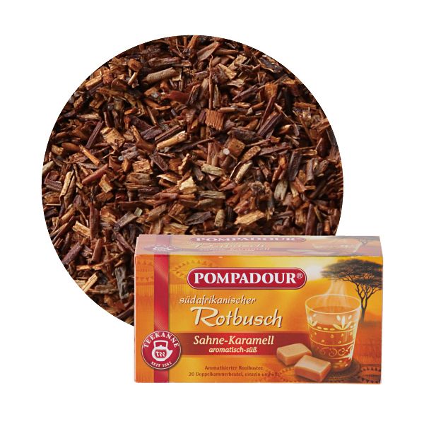 ＊ポンパドール ルイボスティー キャラメルクリーム  1.75g×20袋