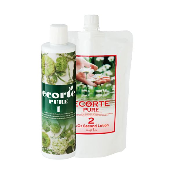 ナプラ エコルテ ピュア L  1剤400ml 2剤500ml