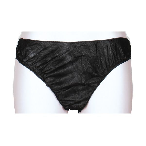 ペーパーショーツ ブラック 100枚入