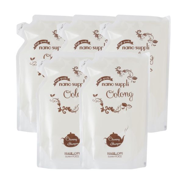 サニープレイス ヘアオペ ナノサプリクレンジングシャンプー ウーロン  4L(レフィル800ml×5)