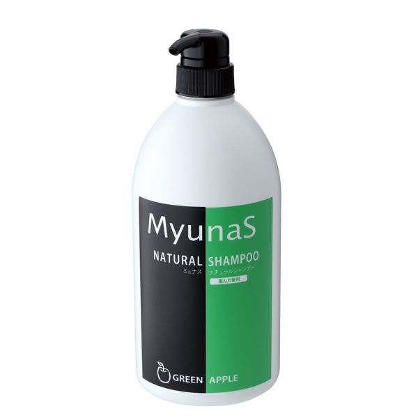 ミュナス ナチュラルシャンプー GA(グリーンアップル) 1L