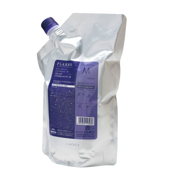 ミルボン プラーミア ヘアセラム シャンプー M  レフィル 1L