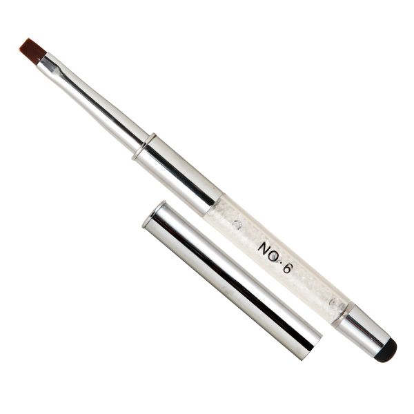 ストーンペン付ダイヤモンドジェルブラシ シルバー