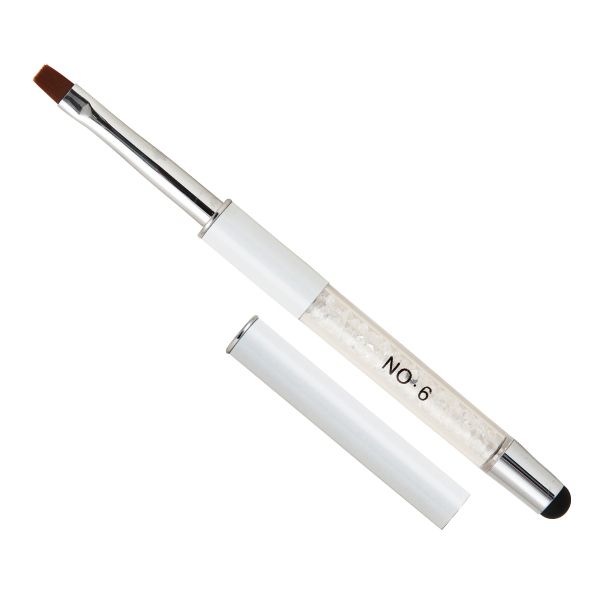 ストーンペン付ダイヤモンドジェルブラシ ホワイト