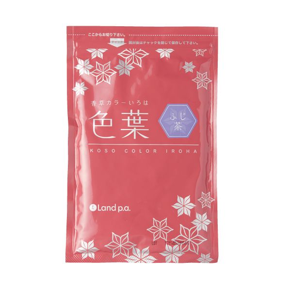 ランドプランニングアソシエーツ 香草カラー 色葉 ふじ茶 300g(100g×3)