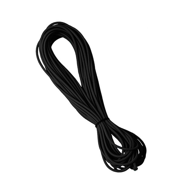 切り口が気にならないカラーゴム ブラック