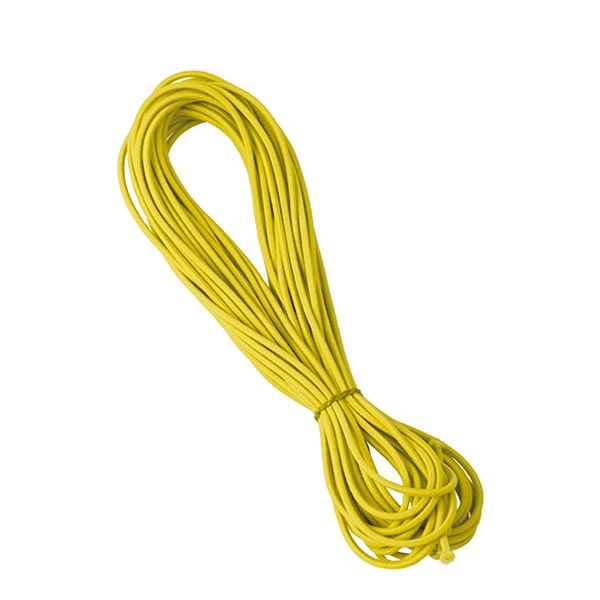 切り口が気にならないカラーゴム イエロー