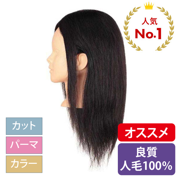 B-07s カットウイッグ (カラー/パーマ対応・人毛100%)【3日間新品保証付】