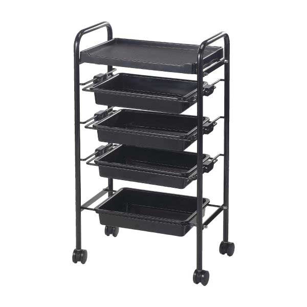 RC-50 ワゴン 5段 ブラック