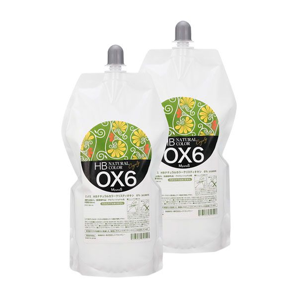 ミュナス HBナチュラルカラークリスティオキシ 2Lセット（1L×2）