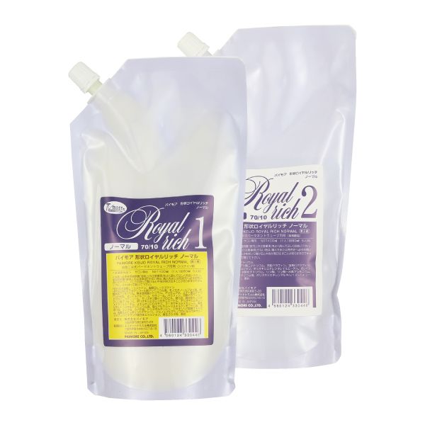 パイモア 形状ロイヤルリッチ ノーマル  1剤・2剤各400ml