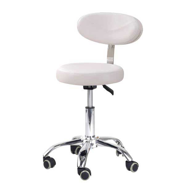 ストロークスツール Bi (背付) ホワイト