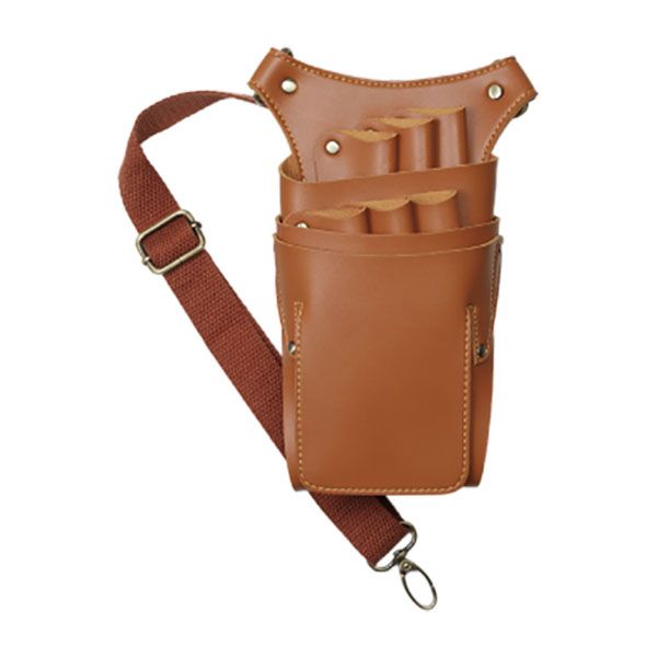 シザーケースST999(6丁差) ライトブラウン