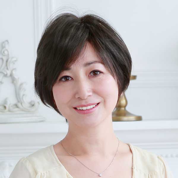 プリシラ 白髪かくしウィッグ 分け目タイプ ST-005 2N(ナチュラルブラック)