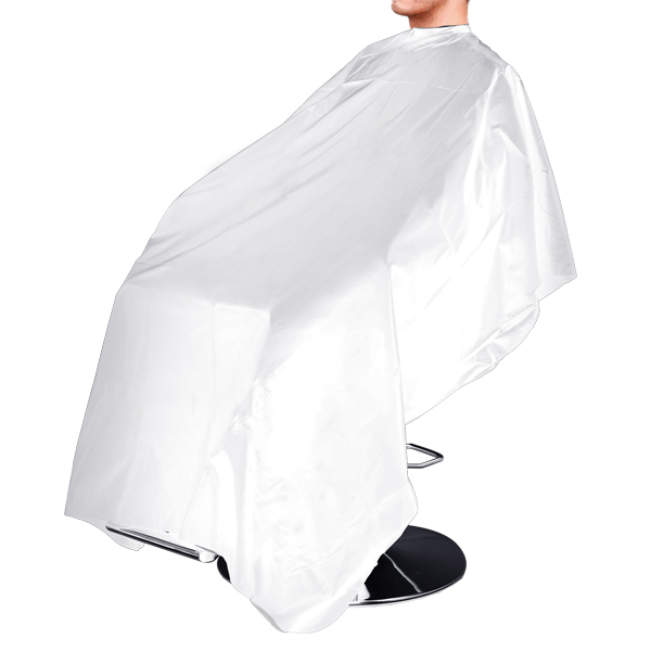 502 バーバーカットクロス(袖無) ホワイト