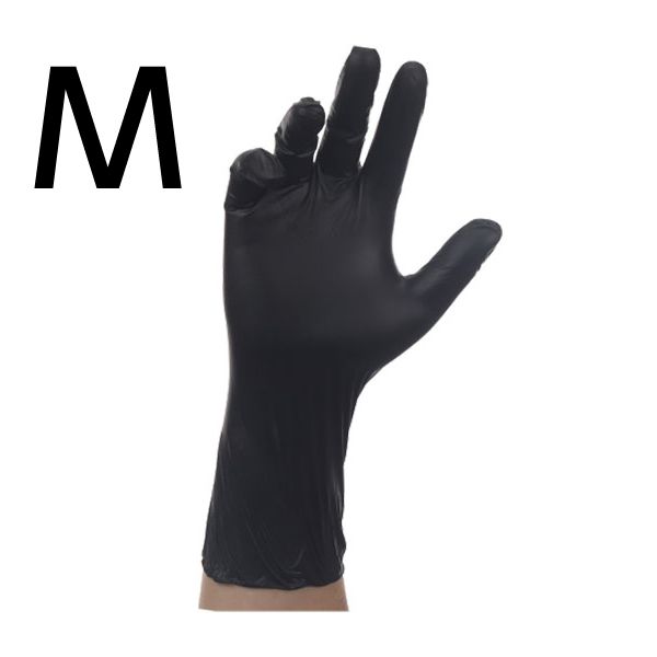 MANA V Black グローブ 50枚入  M