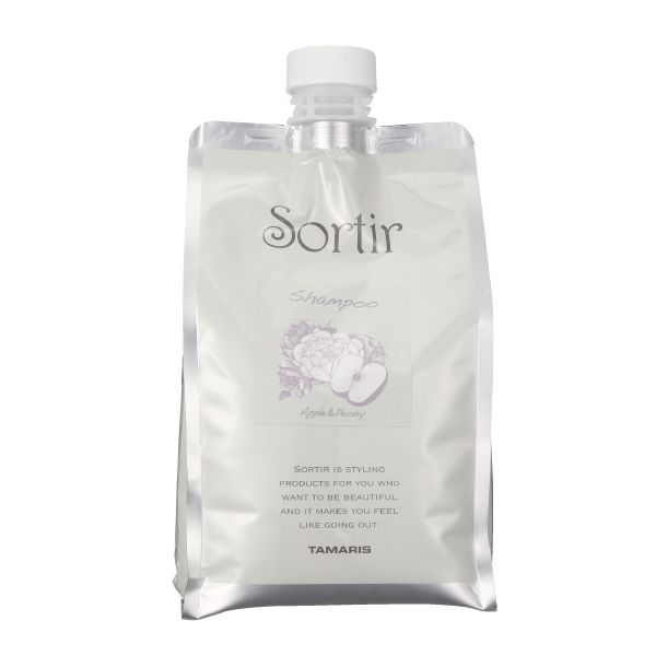 タマリス ソルティールシャンプー アップル＆ピオニー  レフィル1L