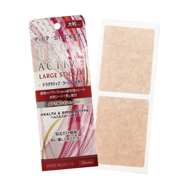 フロンテ テラアクティブステッカー ラージ 6シート入(12シール)