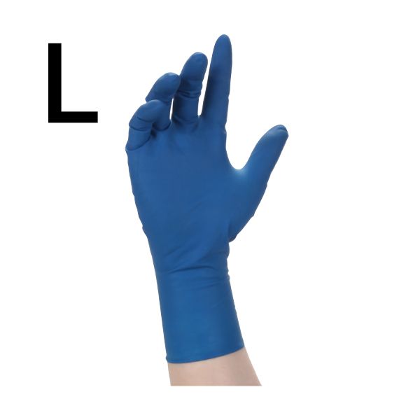 MANA ブルーグローブ エクストラロング 50枚入  L