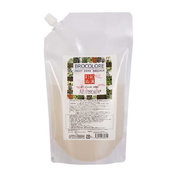 日本グランデックスブロコローレ フルーツハーブエッセンス レフィル500ml