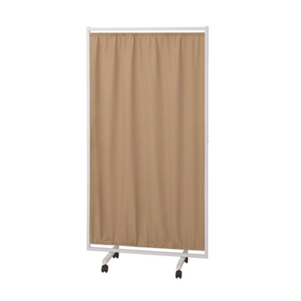 西村製作所 抗菌衝立スクリーン アミカルキャスターS ベージュ