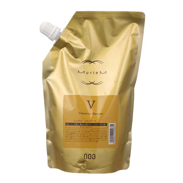 ナンバースリー ミュリアム ゴールドシャンプーV レフィル500ml