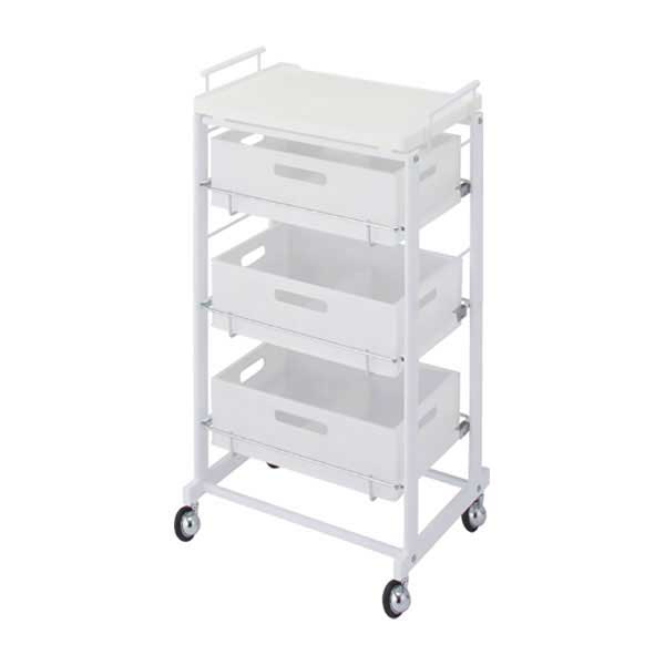 NW-355 ストッカーワゴン ホワイト