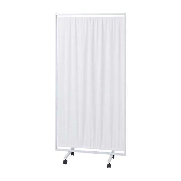 抗菌衝立スクリーン アミカルキャスターS ホワイト